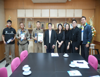 มหาวิทยาลัยราชภัฏหมู่บ้านจอมบึง หารือความร่วมมือจัดการศึกษาแก่ข้าราชการตำรวจในพื้นที่จังหวัดราชบุรี 