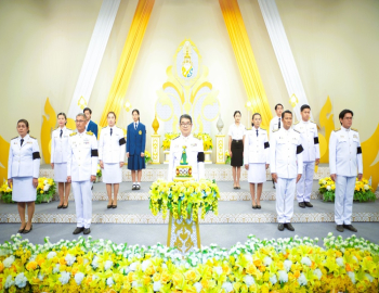มหาวิทยาลัยราชภัฏหมู่บ้านจอมบึง ร่วมบันทึกเทปโทรทัศน์ถวายพระพรชัยมงคล พระบาทสมเด็จพระเจ้าอยู่หัว เนื่องในโอกาสวันเฉลิมพระชนมพรรษา 28 กรกฎาคม 2569