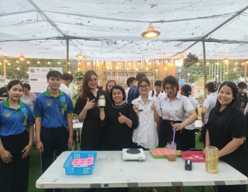 คณะวิทยาศาสตร์และเทคโนโลยี จัด Workshop การทำสบู่ชันโรง ถ่ายทอดองค์ความรู้การแปรรูปผลิตภัณฑ์ธรรมชาติ ในงานเกษตรแฟร์จอมบึง 2569