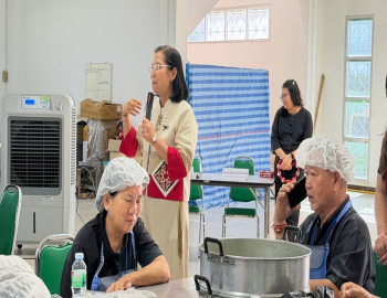 สถาบันวิจัยและพัฒนา จัดกิจกรรมเรียนรู้การเกษตรและการแปรรูปอาหาร เสริมสร้างสุขภาวะผู้สูงอายุโรงเรียนสร้างสุขผู้สูงอายุเทศบาลตำบลโพหัก