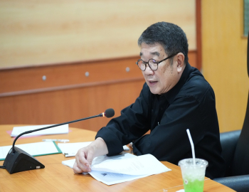 อธิการบดีเป็นประธานการประชุมคณะกรรมการบริหารกองทุนจอมบึงมาราธอน ครั้งที่ 1/2569