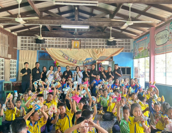 ศูนย์ภาษาและความสัมพันธ์ระหว่างประเทศ จัด English Camp พัฒนาทักษะภาษาอังกฤษแก่นักเรียนโรงเรียนวัดดอนสาลี (สาลีประชาสรรค์)