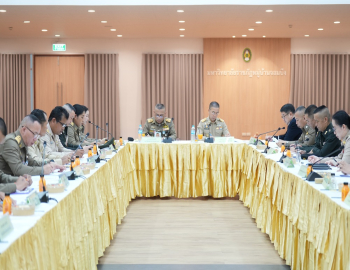 มหาวิทยาลัยราชภัฏหมู่บ้านจอมบึง จัดประชุมเตรียมความพร้อมพิธีมอบถ้วยพระราชทาน “การแข่งขันต้นกล้ามวยไทย” 1 มีนาคม 2569