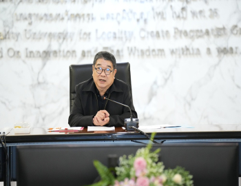 มหาวิทยาลัยราชภัฏหมู่บ้านจอมบึงจัดประชุมเตรียมความพร้อมต้อนรับนักวิ่ง “จอมบึงมาราธอน ครั้งที่ 39”