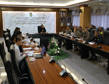 มหาวิทยาลัยราชภัฏหมู่บ้านจอมบึงจัดประชุมเตรียมความพร้อมด้านจราจรและความปลอดภัย งานวิ่งจอมบึงมาราธอน 