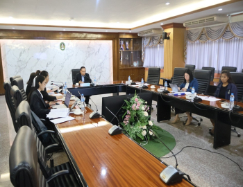 คณะอนุกรรมการด้านกฎหมาย สภามหาวิทยาลัย มรภ.หมู่บ้านจอมบึง ประชุมครั้งที่ 3/2569 กลั่นกรองร่างประกาศและข้อบังคับมหาวิทยาลัย