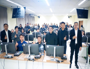 สำนักวิทยบริการฯ จัดอบรมเชิงปฏิบัติการ “AI เพื่อการวิเคราะห์ข้อมูลเชิงบริหารและงานสนับสนุนการศึกษา” รุ่นที่ 1 เสริมทักษะดิจิทัลบุคลากรสายสนับสนุน 