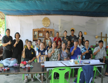 ศูนย์พัฒนาท้องถิ่นและบริการวิชาการ มรภ.หมู่บ้านจอมบึง ลงพื้นที่สวนผึ้ง ประเมินผลตอบแทนทางสังคม (SROI) ขับเคลื่อนเศรษฐกิจและการศึกษาอย่างยั่งยืน