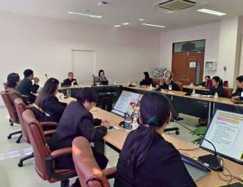 รองอธิการบดี ร่วมแลกเปลี่ยนเรียนรู้แนวทางประกันคุณภาพการศึกษา ตามเกณฑ์ AUN-QA Version 4.0 