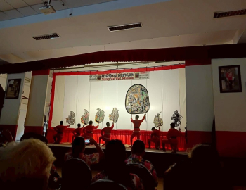 สถาบันวิจัยและพัฒนา มหาวิทยาลัยราชภัฏหมู่บ้านจอมบึง จัดกิจกรรมเรียนรู้ “วัฒนธรรมและภูมิปัญญาพื้นบ้าน” สืบสานตำนานหนังใหญ่วัดขนอน