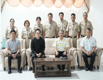 รองอธิการบดี มรภ.หมู่บ้านจอมบึง เปิดอบรม ผู้กำกับลูกเสือขั้นความรู้ทั่วไป และผู้กำกับลูกเสือสำรองขั้นความรู้เบื้องต้น (B.T.C.) พัฒนานักศึกษาครูสู่ความเป็นมืออาชีพ