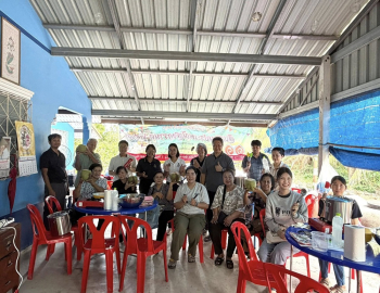 ศูนย์สหกิจศึกษา มรภ.หมู่บ้านจอมบึง ร่วมสำนักงานเกษตรอำเภอดำเนินสะดวก จัดอบรม Upskill แปรรูปมะพร้าวน้ำหอมมูลค่าสูง เสริมศักยภาพเศรษฐกิจชุมชน