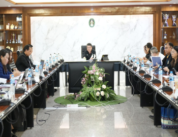 มหาวิทยาลัยราชภัฏหมู่บ้านจอมบึงประชุมคณะกรรมการอำนวยการศูนย์ข้อมูลข่าวสาร ครั้งที่ 1/2569 ขับเคลื่อนการเปิดเผยข้อมูลอย่างโปร่งใส