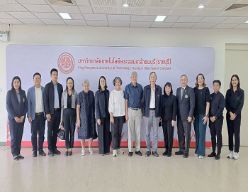 มรภ.หมู่บ้านจอมบึง – มจธ. ราชบุรี หารือความร่วมมือทางวิชาการและการพัฒนาท้องถิ่น