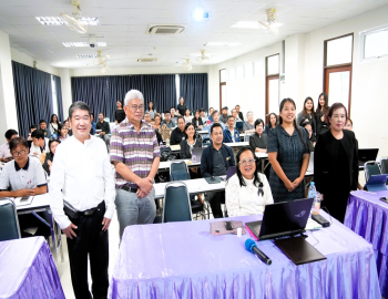สถาบันวิจัยและพัฒนา มรภ.หมู่บ้านจอมบึงจัดอบรม “หลักจริยธรรมการวิจัยในมนุษย์” เสริมสร้างมาตรฐานงานวิจัยสู่สากล