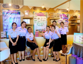 คณาจารย์และนักศึกษาสาขาวิชาสาธารณสุขศาสตร์ มหาวิทยาลัยราชภัฏหมู่บ้านจอมบึง ร่วมประกวดผลงาน “วิศวกรสังคมและชุมชนดีเด่น” ในเวทีมหกรรมงานวิจัยแห่งชาติ 2569