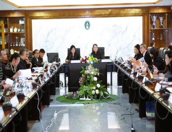 มหาวิทยาลัยราชภัฏหมู่บ้านจอมบึง ประชุมร่วมคณะกรรมการตรวจสอบมหาวิทยาลัยและคณะกรรมการบริหารมหาวิทยาลัย มุ่งยกระดับการบริหารงานโปร่งใส ตรวจสอบได้