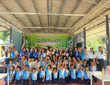 สาขาวิชาภาษาจีน มรภ.หมู่บ้านจอมบึง ลงพื้นที่ติดตามและประเมินผลการใช้สื่อนวัตกรรมการเรียนรู้ภาษาจีน พัฒนาการเรียนรู้โรงเรียนเครือข่ายขนาดเล็กจังหวัดราชบุรี