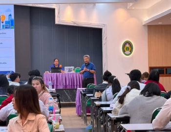 ศูนย์สหกิจศึกษา มรภ.หมู่บ้านจอมบึง จัดอบรม “Generating Ideas and Structuring Your CWIE Project” เตรียมความพร้อมนักศึกษาก่อนออกปฏิบัติสหกิจศึกษา