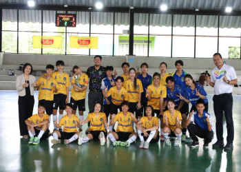มรภ.หมู่บ้านจอมบึงคว้าแชมป์ฟุตซอลหญิง FUTSAL 72 ANNIVERSARY พร้อมคว้าอันดับ 3 ประเภททีมชาย