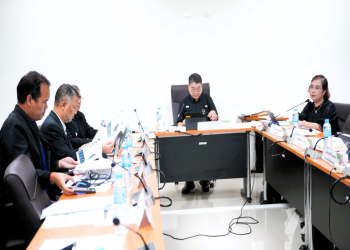 มรภ.หมู่บ้านจอมบึง ประชุมคณะกรรมการบริหารมหาวิทยาลัย ครั้งที่ 10/2569 เดินหน้าขับเคลื่อนนโยบาย งบประมาณ และการบริหารจัดการอย่างเป็นระบบ