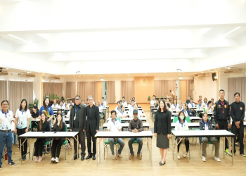 มหาวิทยาลัยราชภัฏหมู่บ้านจอมบึงจัดอบรมซ้อมดับเพลิง ประจำปี 2569 เสริมทักษะความปลอดภัยบุคลากร