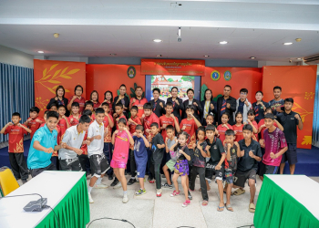 วิทยาลัยมวยไทยศึกษาฯ มรภ.หมู่บ้านจอมบึง จัดกิจกรรมค่าย “มวยไทยพัฒนาเด็กไทยยั่งยืน”” ส่งเสริมทักษะและคุณค่าความเป็นไทย