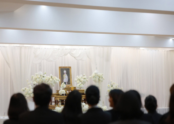 มหาวิทยาลัยราชภัฏหมู่บ้านจอมบึง จัดพิธีแสดงความอาลัยถวายแด่สมเด็จพระเจ้าลูกเธอ เจ้าฟ้าพัชรกิติยาภาฯ น้อมรำลึกในพระกรุณาธิคุณอย่างหาที่สุดมิได้
