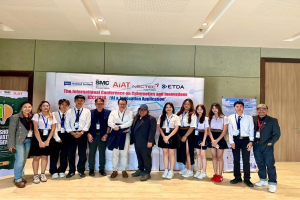 นักศึกษาสาขาวิชาเทคโนโลยีดิจิทัลมีเดีย เข้าร่วมการนำเสนอผลงานทางวิชาการในงานประชุมวิชาการระดับนานาชาติ The 5th International Conference on Cybernetics and Innovations (ICCI 2026)