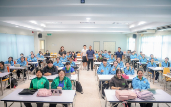 วิทยาลัยมวยไทยศึกษาและการแพทย์แผนไทย จัดโครงการ “รู้จักและใช้ AI อย่างเข้าใจในยุคดิจิทัล” เสริมทักษะนักศึกษารับการเปลี่ยนแปลงเทคโนโลยี 