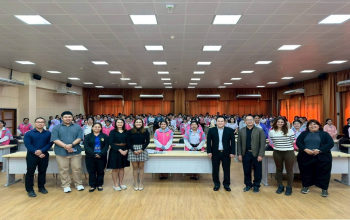 สาขาวิชาภาษาอังกฤษ คณะครุศาสตร์ จัดกิจกรรมพัฒนาทักษะภาษาอังกฤษสู่มาตรฐานสากล (CEFR) 