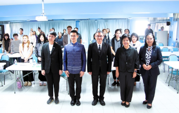 คณะวิทยาการจัดการจัดโครงการส่งเสริมและสนับสนุนผู้ประกอบการสถานที่พัก รองรับงานวิ่งจอมบึงมาราธอน จังหวัดราชบุรี 