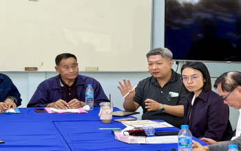 ศูนย์สหกิจศึกษาร่วมประชุมเครือข่าย (ศพก.) และแปลงใหญ่ ระดับอำเภอ ขับเคลื่อนการเรียนรู้เชิงพื้นที่ตามแนวทาง CWIE