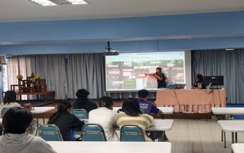 คณะวิทยาการจัดการจัดประชุมทีม ASK ME ฝ่ายประชาสัมพันธ์ งานจอมบึงมาราธอน