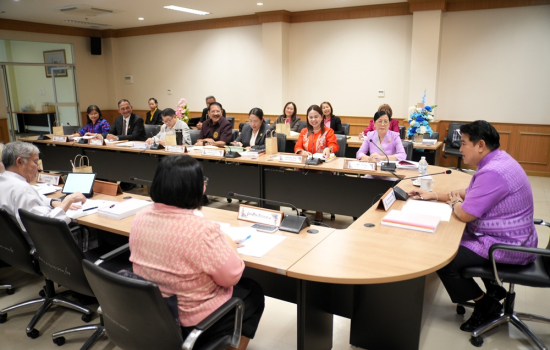 มหาวิทยาลัยราชภัฏหมู่บ้านจอมบึงร่วมประชุมคณะกรรมการศึกษาธิการจังหวัดราชบุรี ครั้งที่ 6/2568