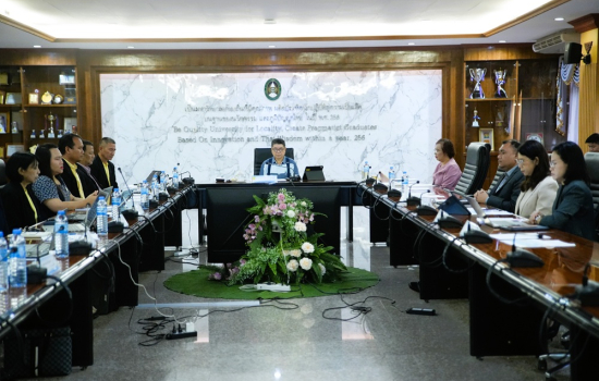มหาวิทยาลัยราชภัฏหมู่บ้านจอมบึงจัดประชุมคณะกรรมการบริหารมหาวิทยาลัย ครั้งที่ 13/2568