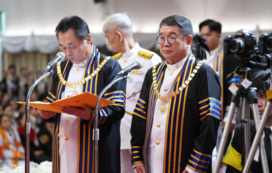 มหาวิทยาลัยราชภัฏหมู่บ้านจอมบึง เข้าร่วมพิธีพระราชทานปริญญาบัตร ประจำปีการศึกษา 2566 มหาวิทยาลัยราชภัฏหมู่บ้านจอมบึง เข้าร่วมพิธีพระราชทานปริญญาบัตร ประจำปีการศึกษา 2566