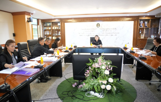 มหาวิทยาลัยราชภัฏหมู่บ้านจอมบึงจัดประชุมคณะกรรมการพัฒนาระบบบริหารงานบุคคลสู่การพลิกโฉมมหาวิทยาลัย กลุ่ม 3 ครั้งที่ 2/2568