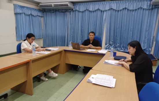 กองพัฒนานักศึกษา สัมภาษณ์ทุนการศึกษาวิจิตรพงศ์พันธุ์ ประจำปีการศึกษา 2568