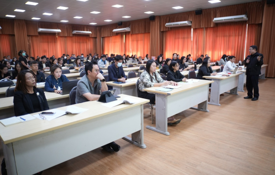 มหาวิทยาลัยราชภัฏหมู่บ้านจอมบึงจัดประชุมเชิงปฏิบัติการ “การเขียนโครงการพัฒนาท้องถิ่น” ประจำปีงบประมาณ พ.ศ.2570