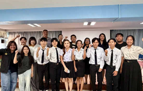 สาขาวิชานิเทศศาสตร์และนวัตกรรมสื่อ จัดโครงการสัมมนาหลังกลับและนำเสนอโครงงานสหกิจศึกษา ภาคเรียนที่ 1 ปีการศึกษา 2568