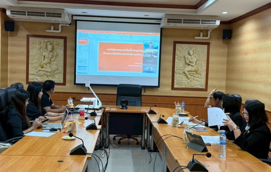 มหาวิทยาลัยราชภัฏหมู่บ้านจอมบึงประชุมเตรียมความพร้อมศูนย์สอบแข่งขันบุคคลเข้ารับราชการท้องถิ่น