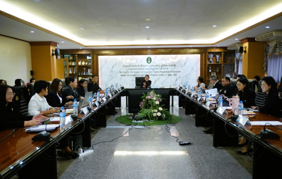 มหาวิทยาลัยราชภัฏหมู่บ้านจอมบึงจัดประชุมคณะกรรมการบริหารมหาวิทยาลัย (กบ.) ครั้งที่ 14/2568