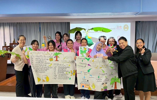 สาขาวิชาการศึกษาปฐมวัยจัดโครงการนวัตกรรมการศึกษา พัฒนาทักษะคิดสร้างสรรค์นักศึกษาปีที่ 3 มุ่งเสริมสมรรถนะครูยุคใหม่