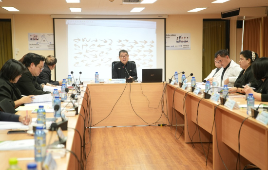 โรงเรียนสาธิตแห่งมหาวิทยาลัยราชภัฏหมู่บ้านจอมบึงจัดการประชุมคณะกรรมการบริหารโรงเรียนสาธิตฯ ครั้งที่ 7/2568