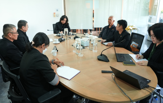 มหาวิทยาลัยราชภัฏหมู่บ้านจอมบึงหารือ สสส. ร่วมขับเคลื่อนจอมบึงมาราธอน ครั้งที่ 39 พร้อมผลักดันภาคีเครือข่ายอาหารปลอดภัยในงาน