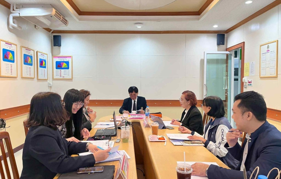 มหาวิทยาลัยราชภัฏหมู่บ้านจอมบึงจัดประชุมคณะกรรมการสรรหาผู้อำนวยการสถาบันวิจัยและพัฒนา ครั้งที่ 1/2568