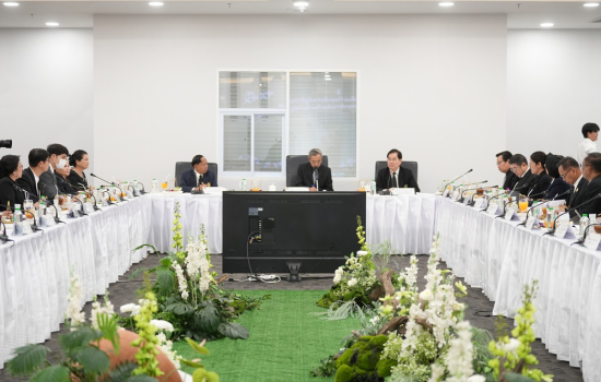 มหาวิทยาลัยราชภัฏหมู่บ้านจอมบึง เข้าร่วมการประชุมที่ประชุมอธิการบดีมหาวิทยาลัยราชภัฏ ( ทปอ.มรภ.) ครั้งที่ 7/2568 