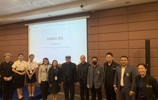 คณาจารย์มหาวิทยาลัยราชภัฏหมู่บ้านจอมบึง นำเสนอผลงานวิจัยระดับนานาชาติในงาน “ราชภัฏวิจัย ครั้งที่ 8” ณ มหาวิทยาลัยราชภัฏพิบูลสงคราม