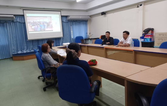 กองพัฒนานักศึกษาต้อนรับคณะทำงานจิตอาสาทุน “วิจิตรพงศ์พันธุ์ เพื่อส่งเสริมศาสนา การศึกษาและสังคม” ตรวจเยี่ยมนักศึกษาผู้ได้รับทุน